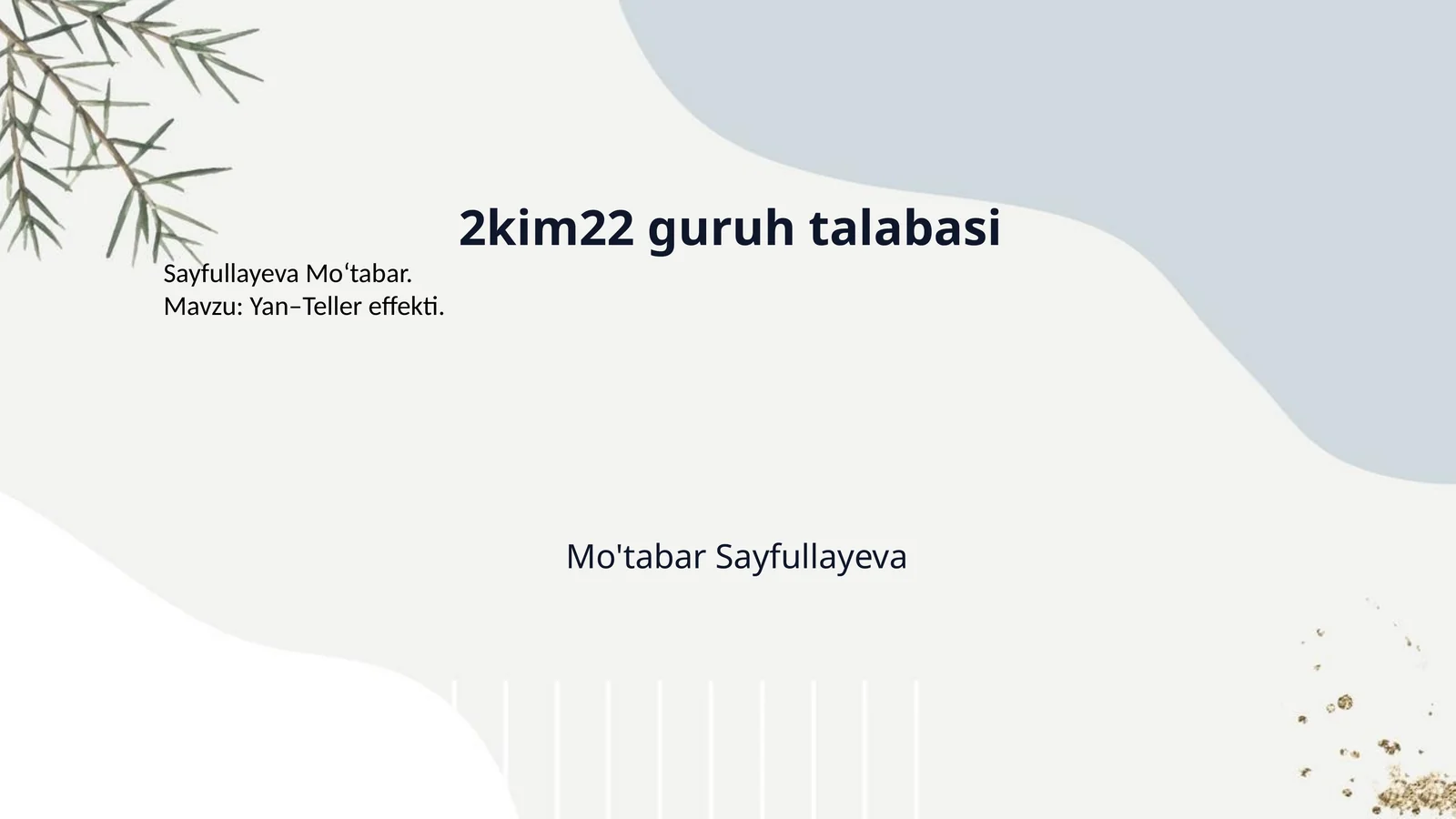 2kim22 guruh talabasi 1