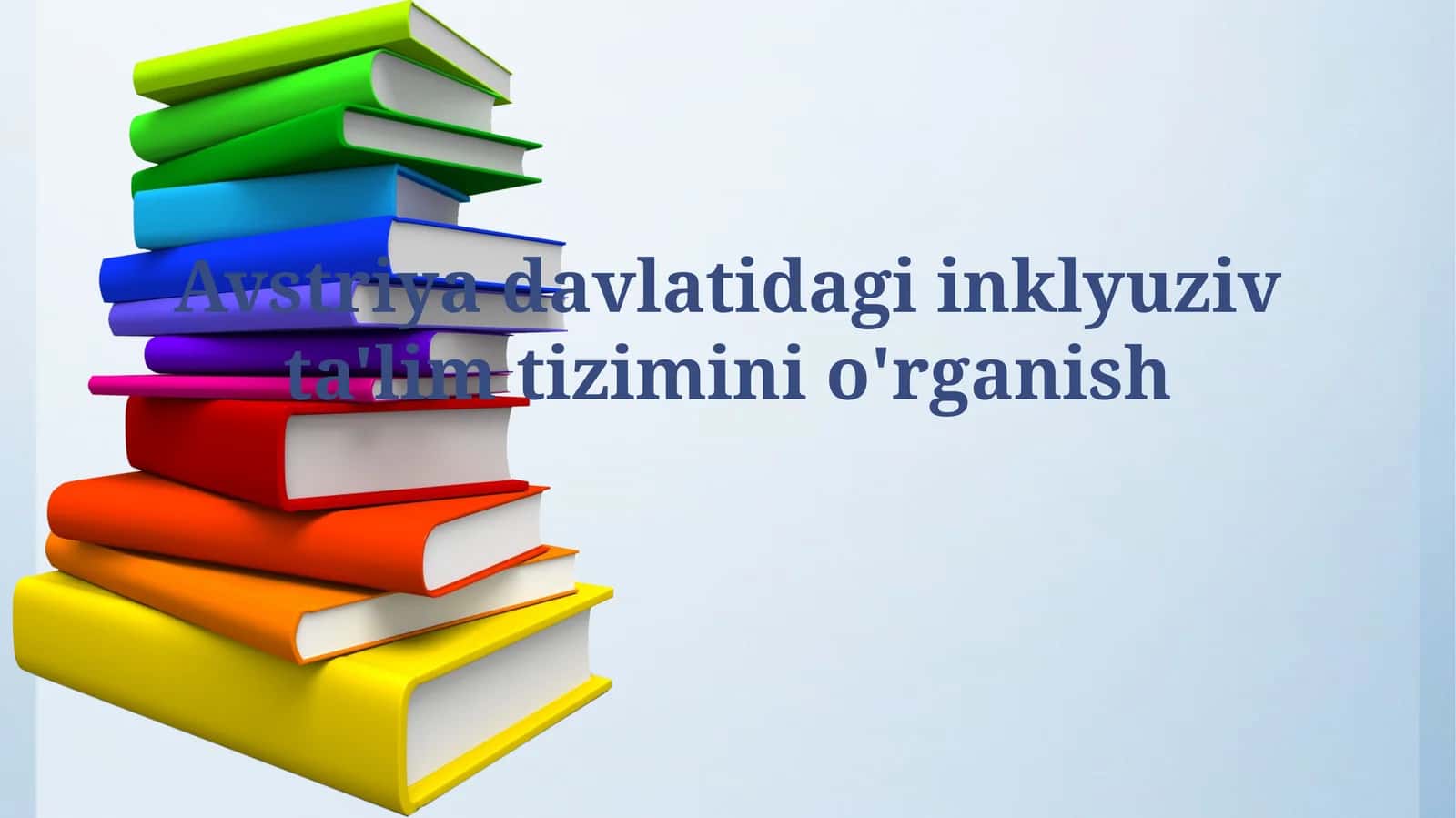 Avstriyadagi Inklyuziv Ta'lim Tizimi 1