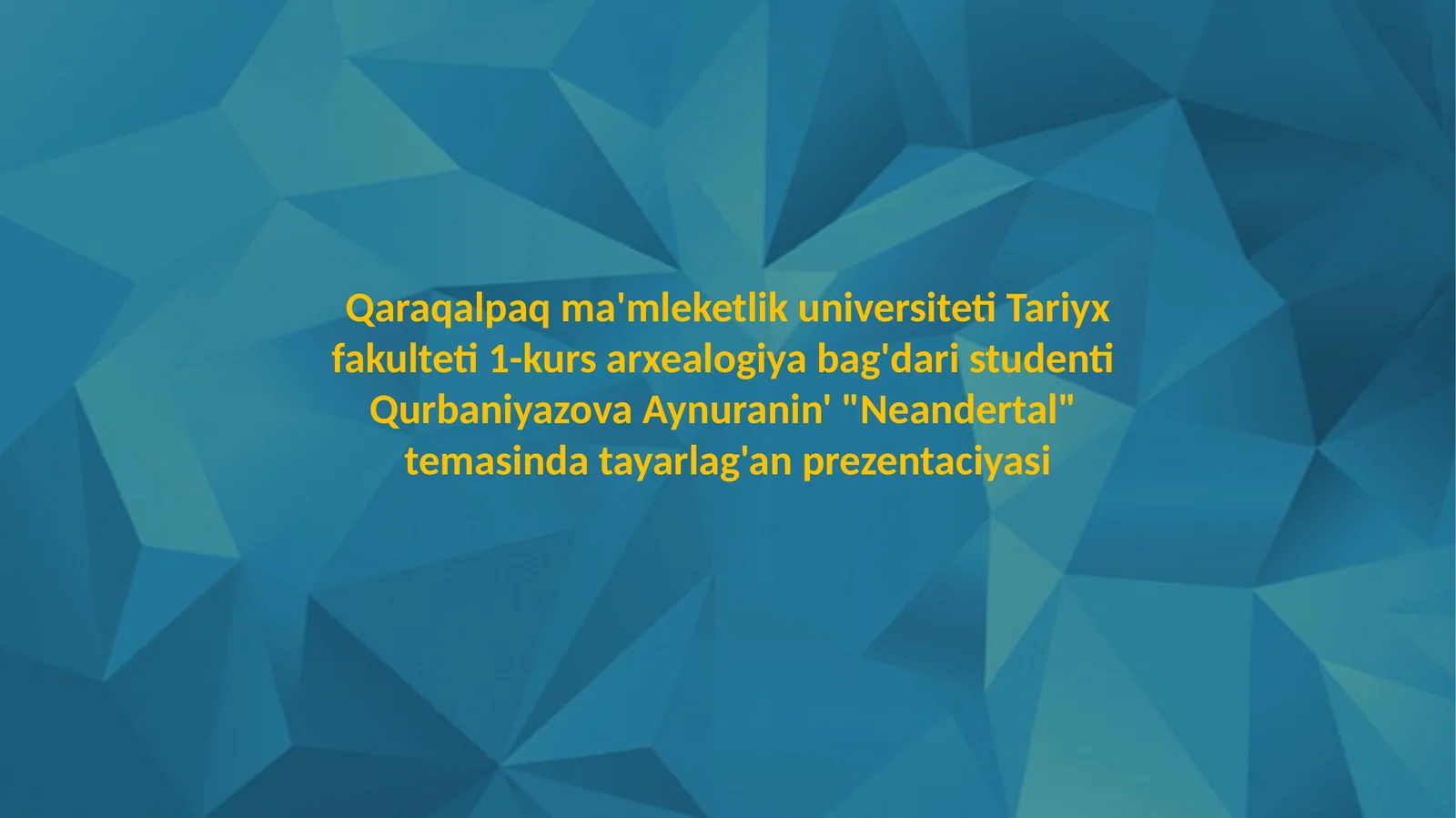 Neandertal 1