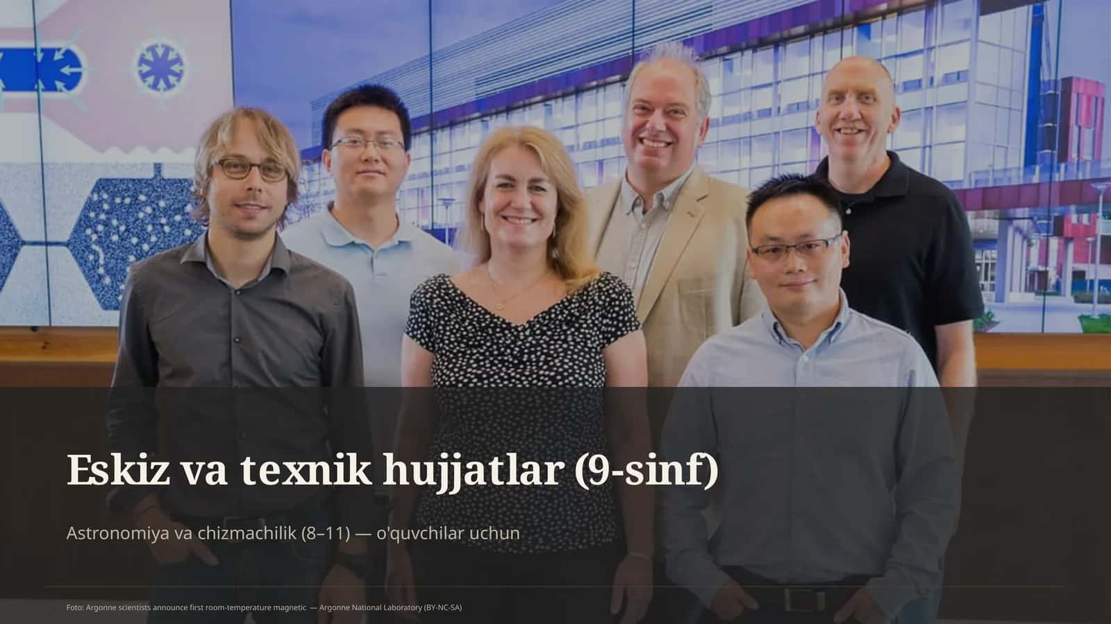 Eskiz va texnik hujjatlar (9-sinf) 1