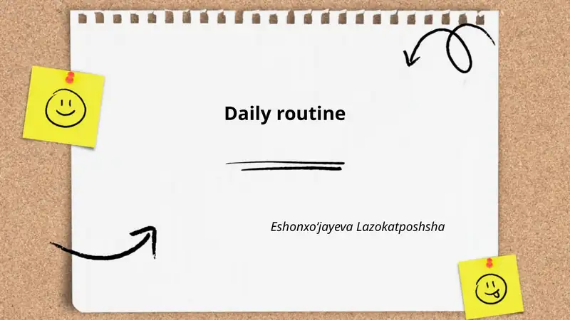 Morning Routine