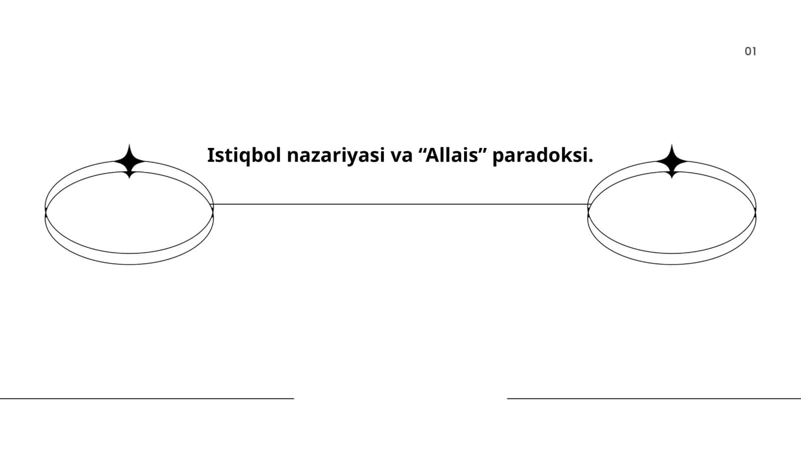 Istiqbol nazariyasi va “Allais” paradoksi 1