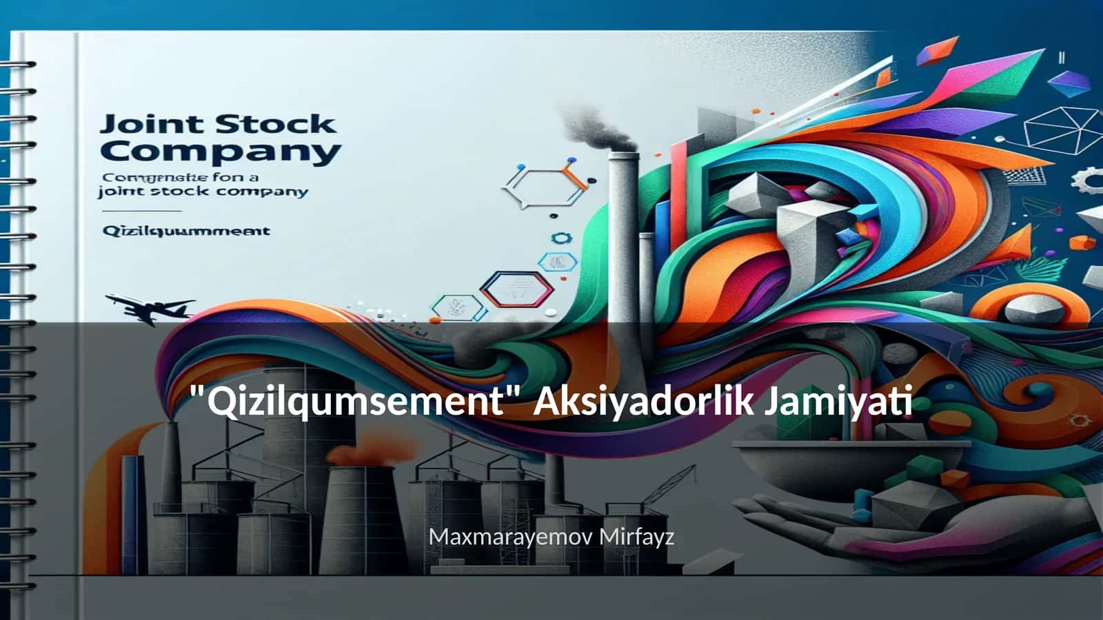 "Qizilqumsement" Aksiyadorlik Jamiyatining kelib chiqish tarixi 1