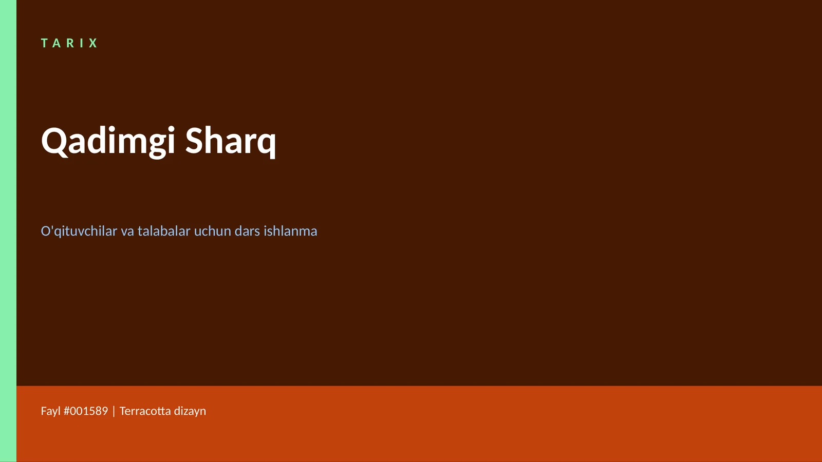 Qadimgi Sharq 1