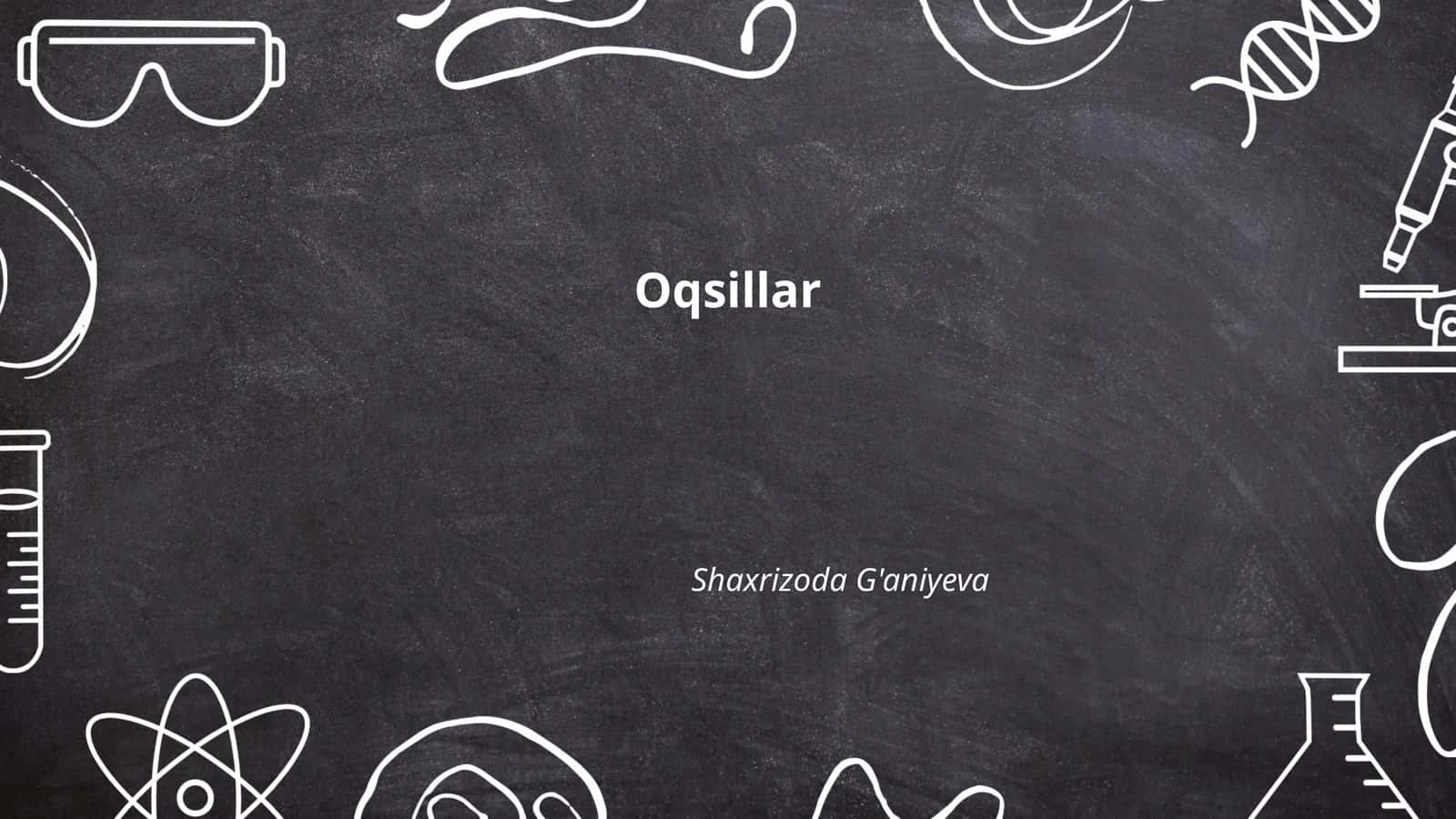 Oqsillar 1