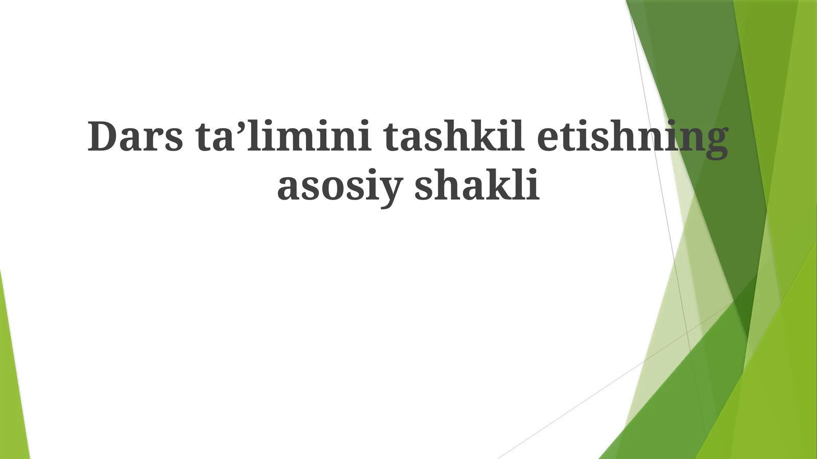 Kasb-hunar ta'limi 1