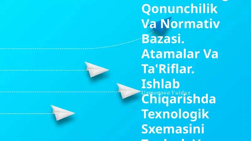 Biologik Faol Moddalarning Qonunchilik Va Normativ Bazasi 1