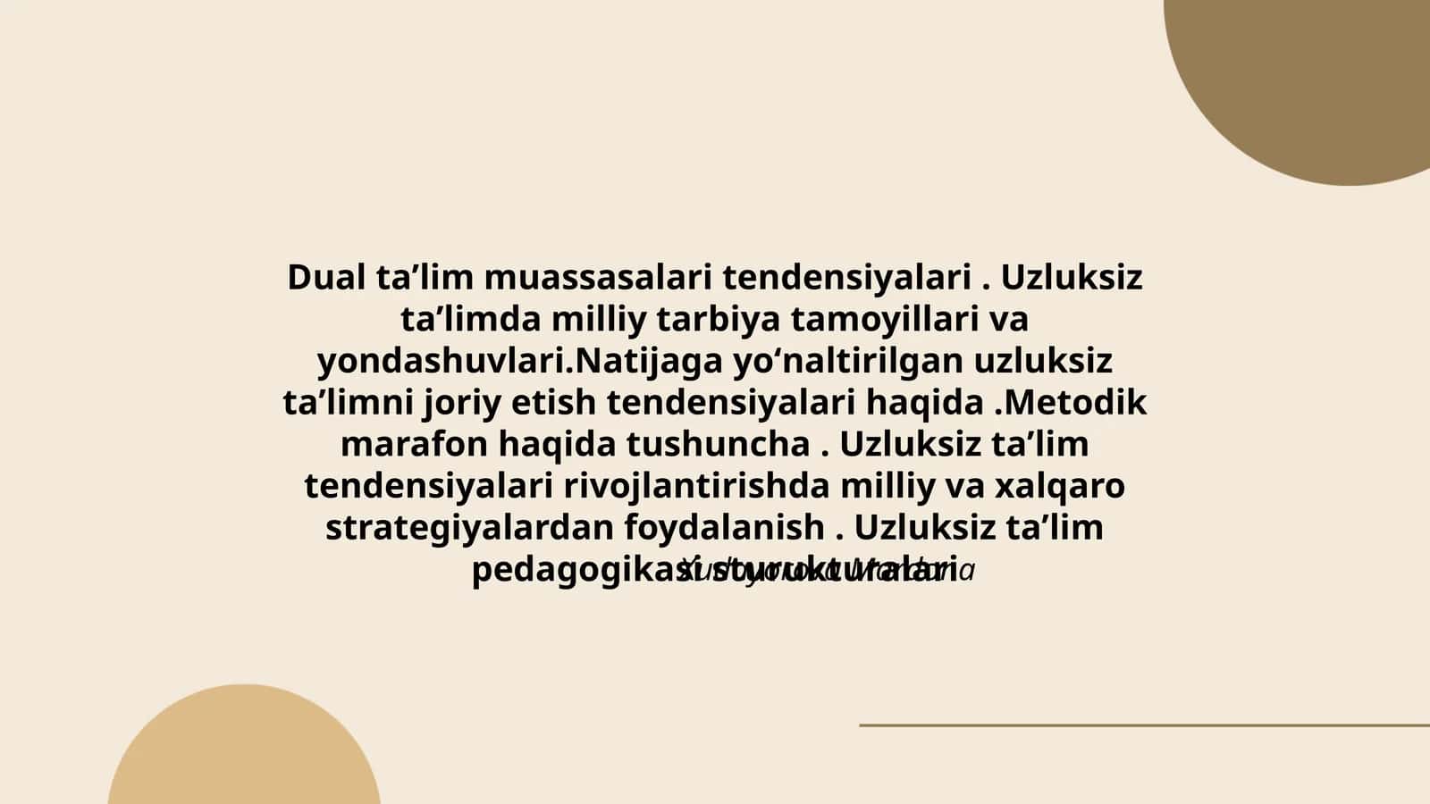 Dual taʼlim muassasalari tendensiyalari 1
