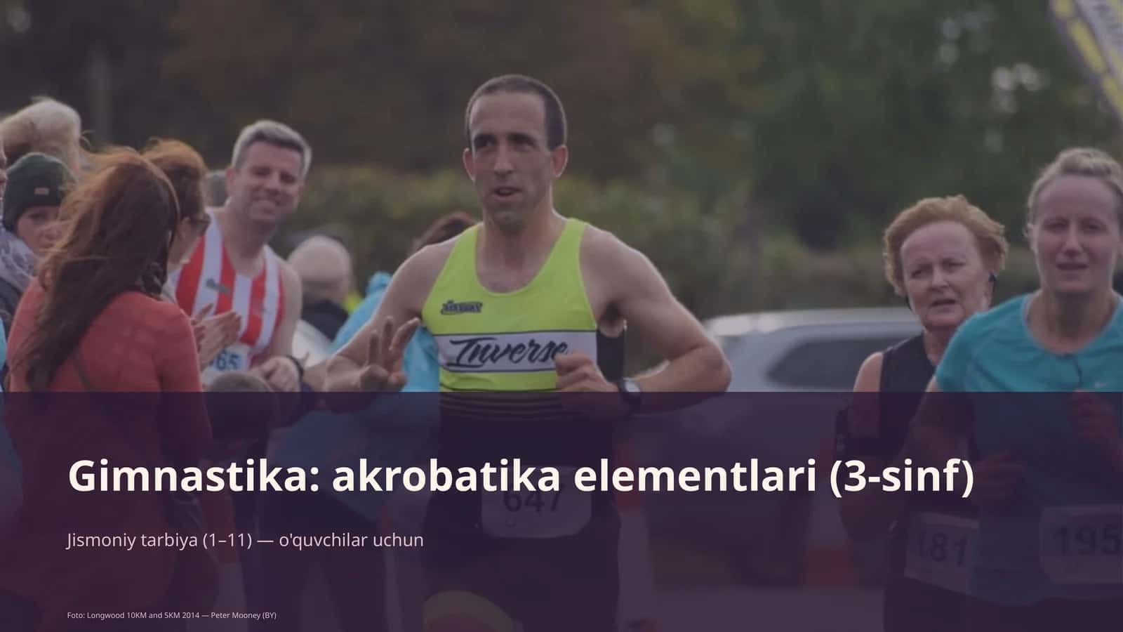 Gimnastika: akrobatika elementlari (3-sinf) 1
