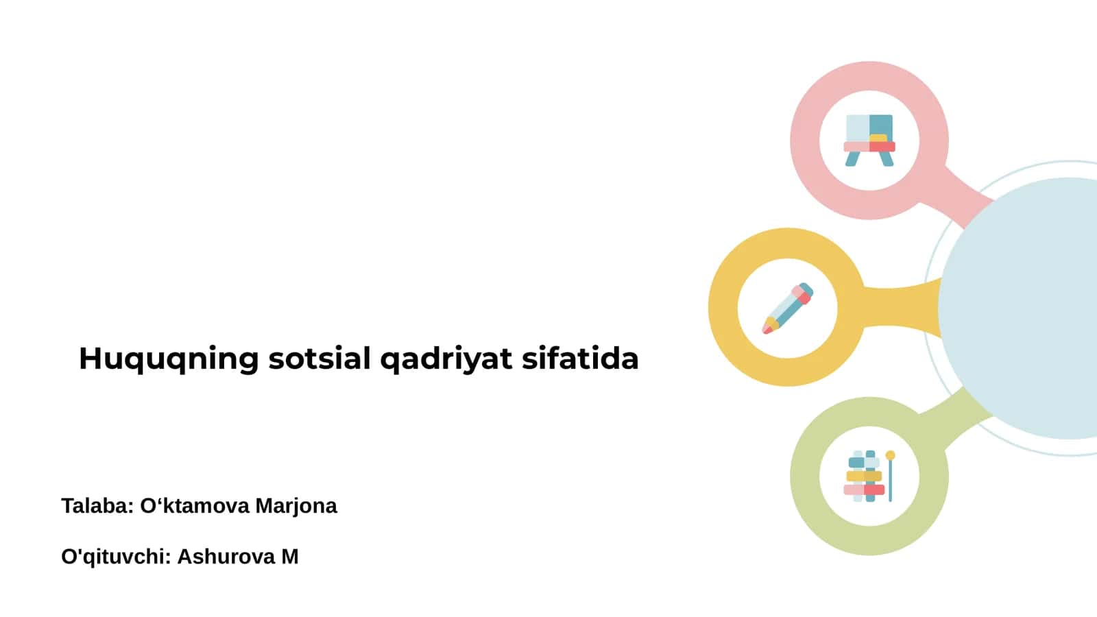 Huquqning sotsial qadriyat sifatida 1