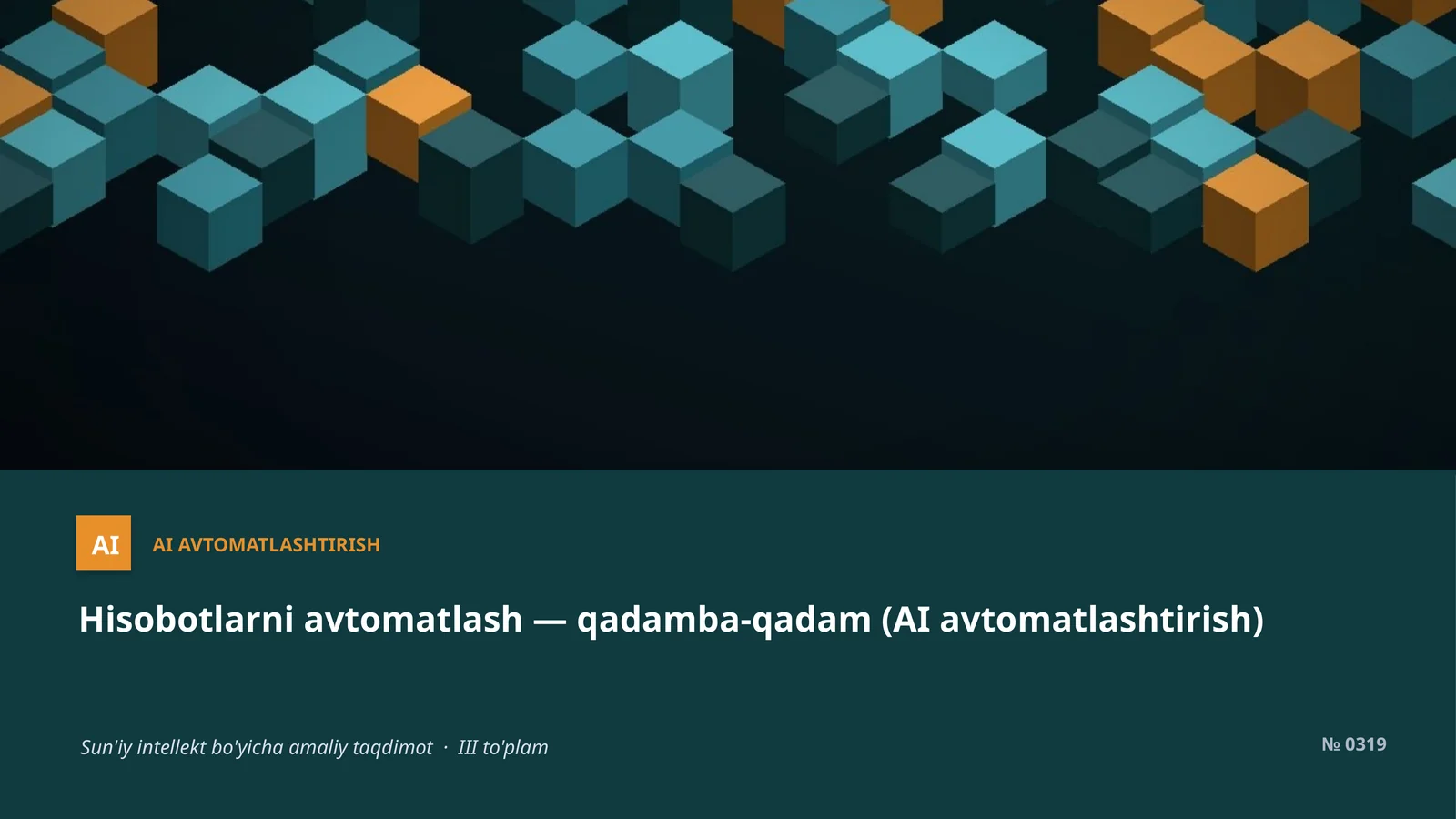 AI AVTOMATLASHTIRISH 1