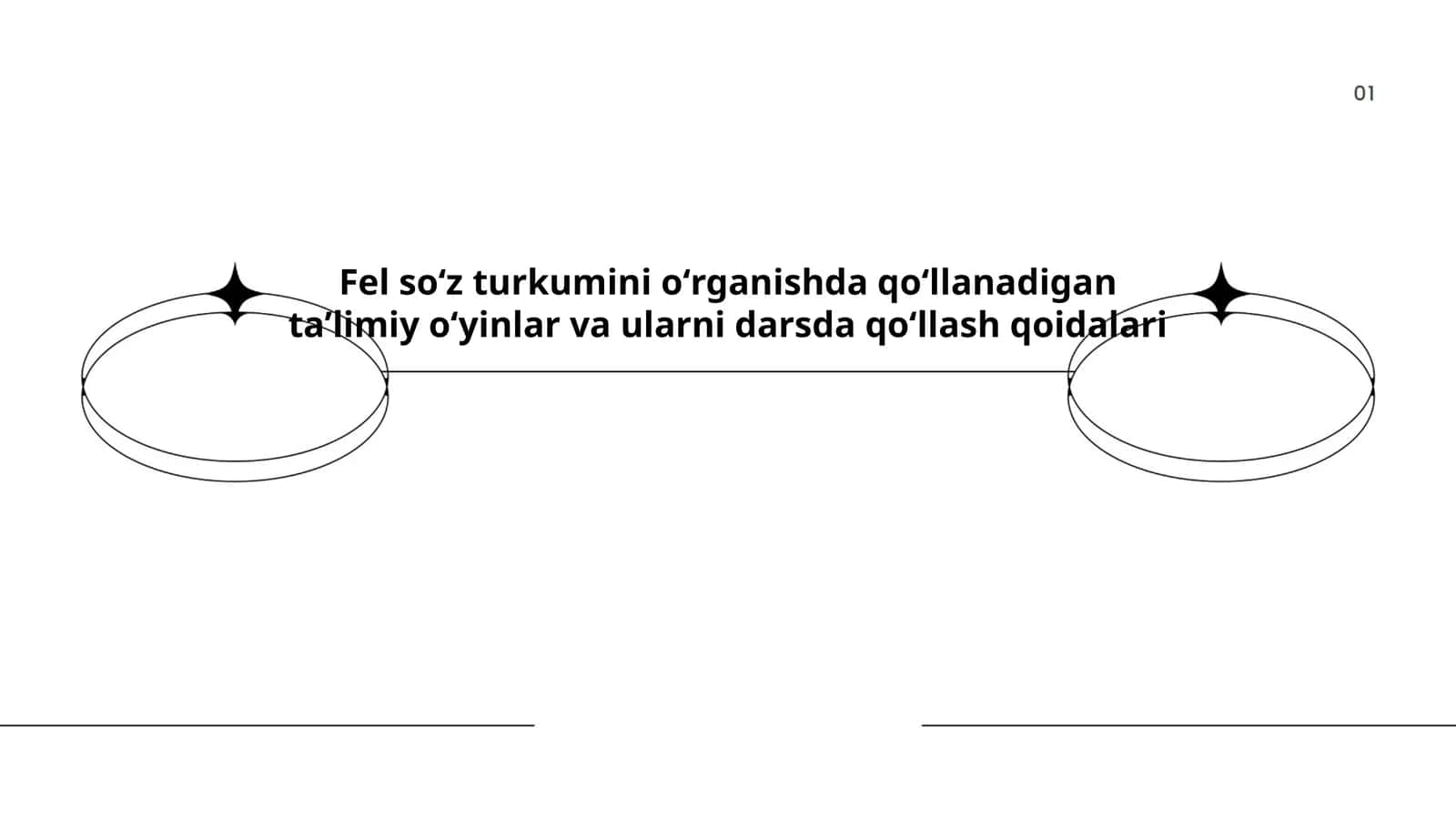Fel soʻz turkumini oʻrganishda qoʻllanadigan taʼlimiy oʻyinlar va ularni darsda qoʻllash qoidalari 1