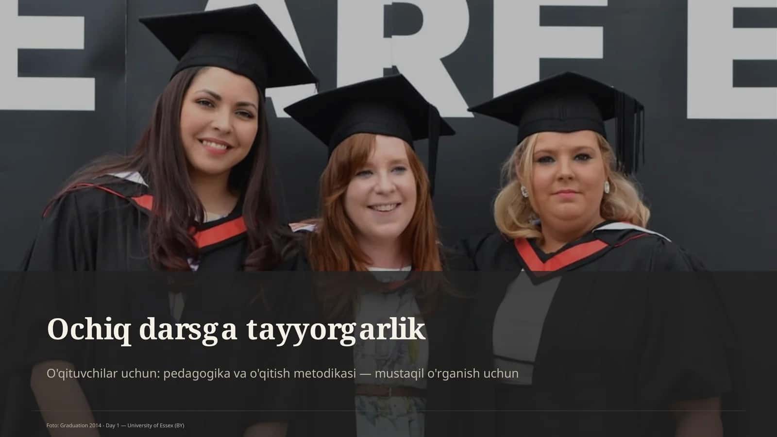 Ochiq darsga tayyorgarlik 1