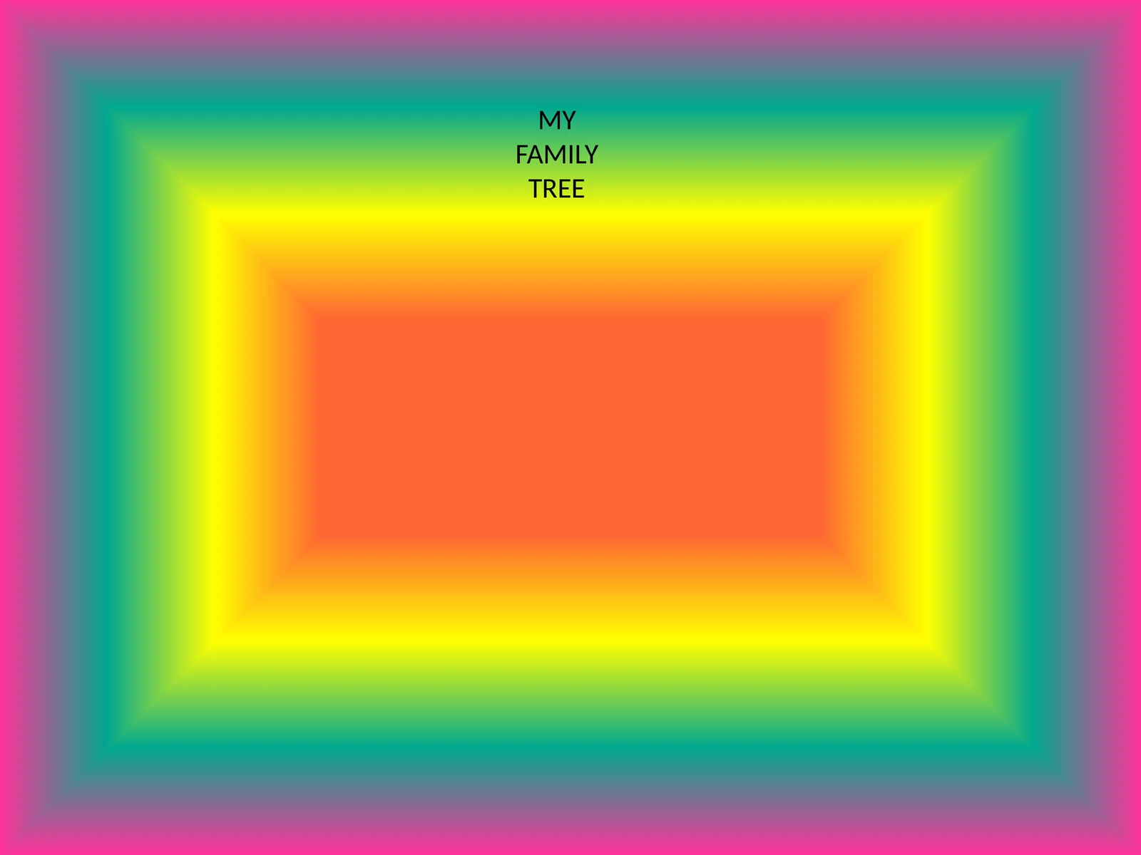 MY FAMILY TREE 1
