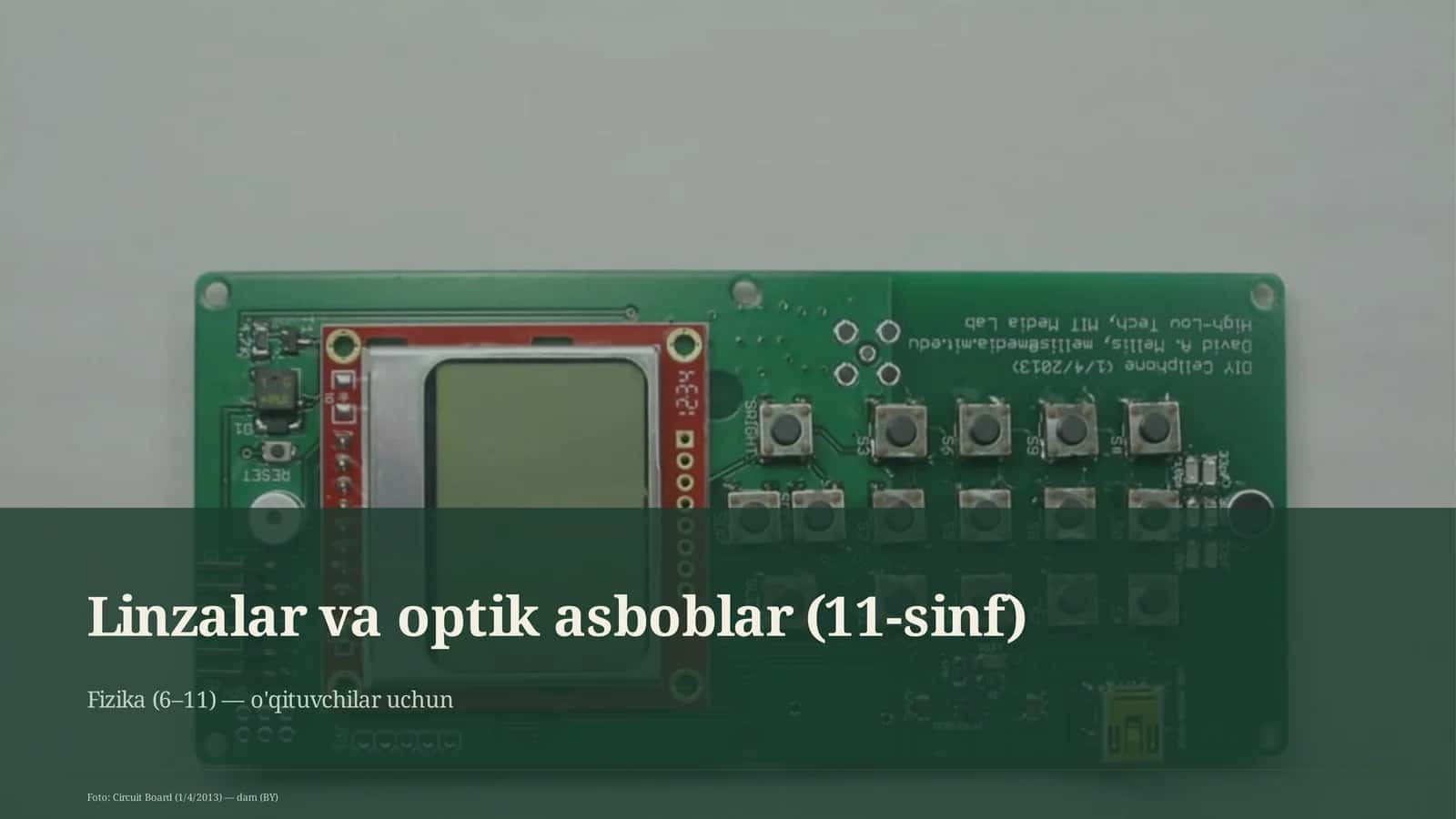 Linzalar va optik asboblar (11-sinf) 3