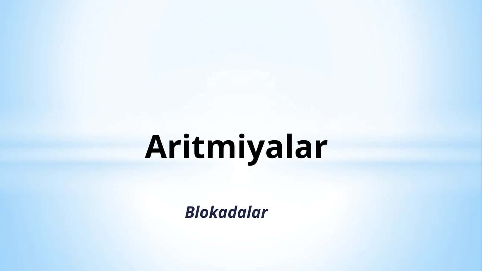Blokadalar 1