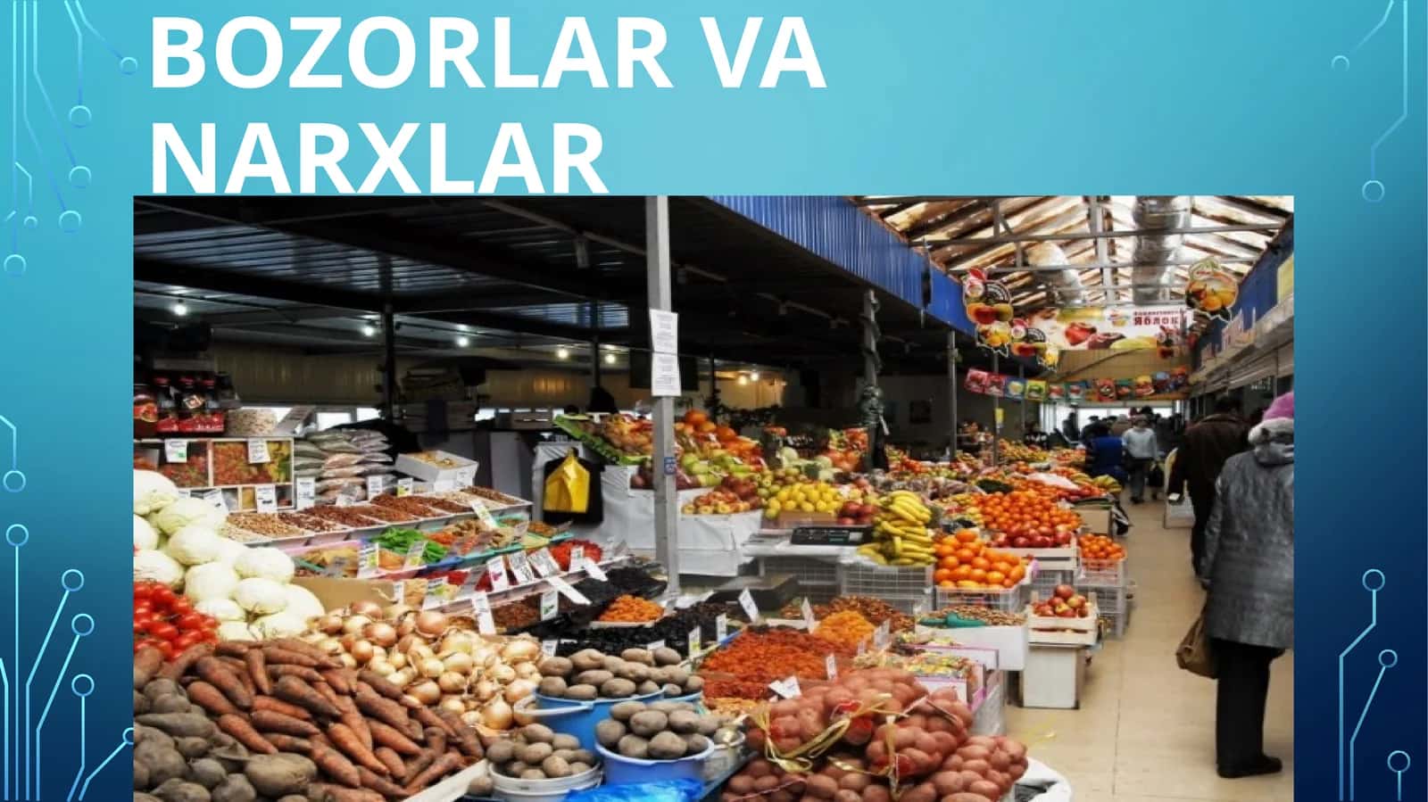 Bozorlar va Narxlar 1