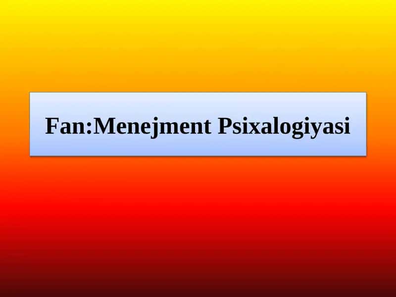 Shaxsning individual  psixologik  ijtimoiy psixologik  sifati 1