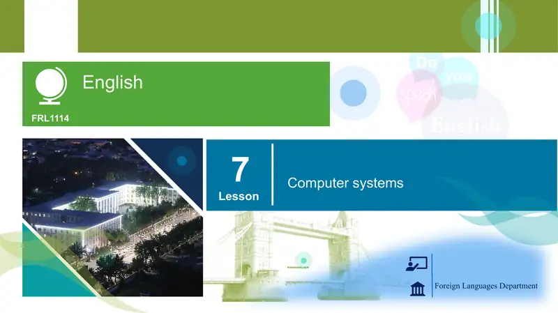 Computer systems 1