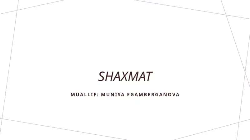 Shaxmat 1