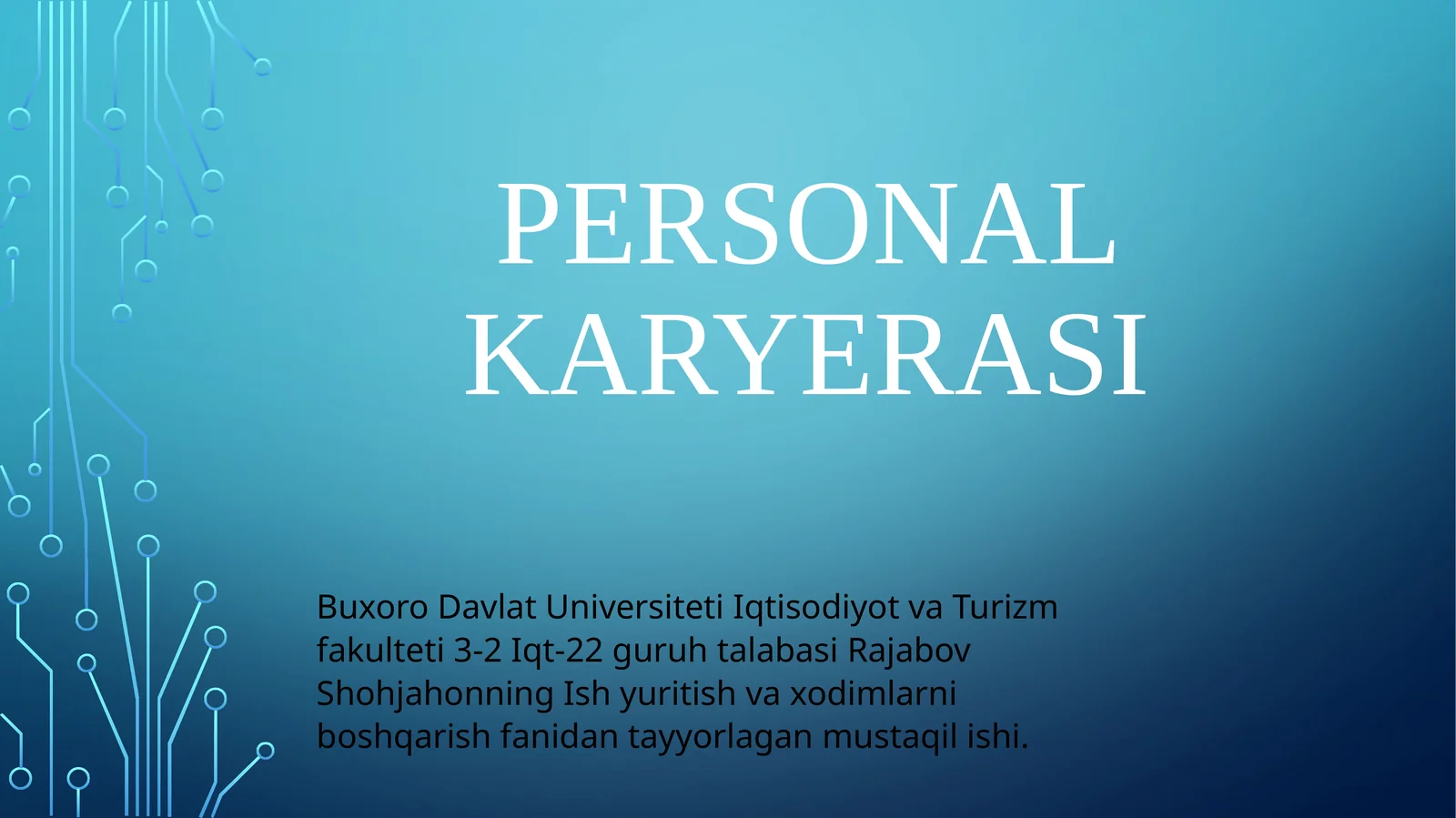 Personalkaryerasi 1