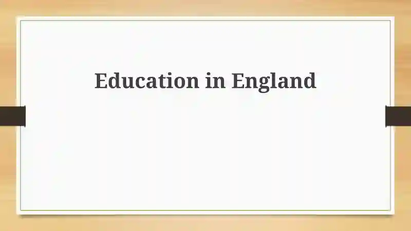 Education in England