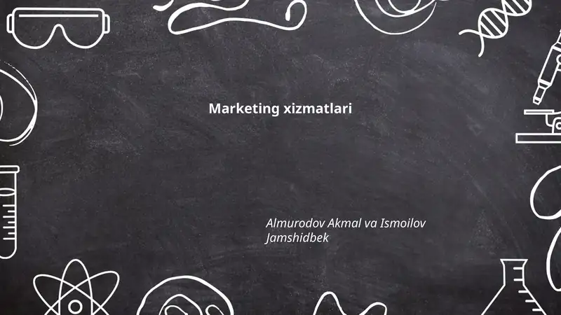 Raqamli marketing xizmatlari 1