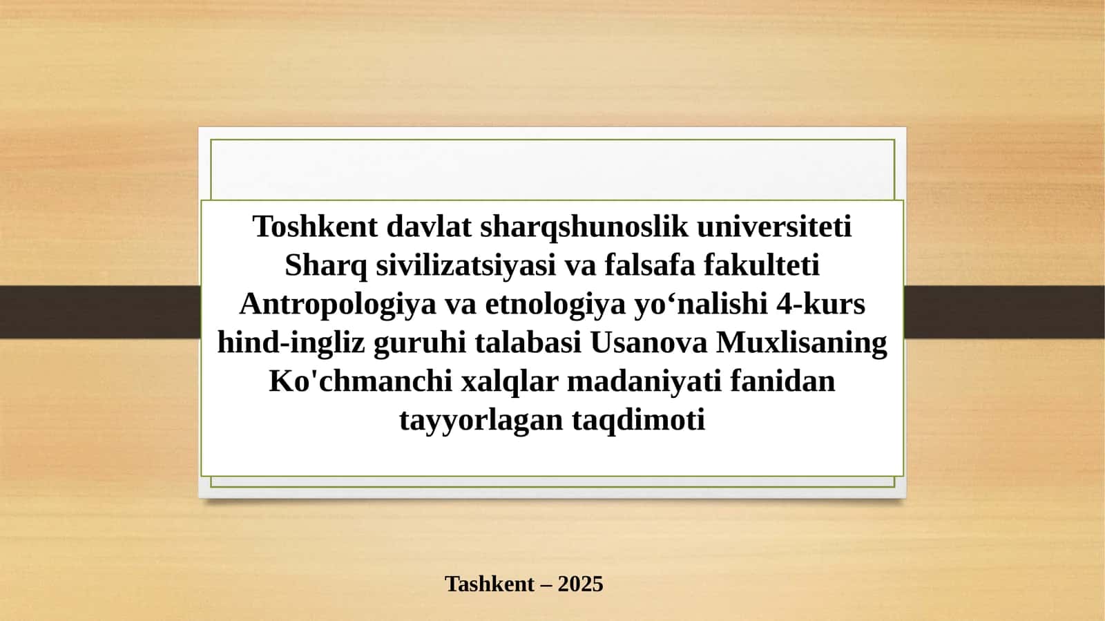 TARIXIY-SIYOSIY TAHLIL 1