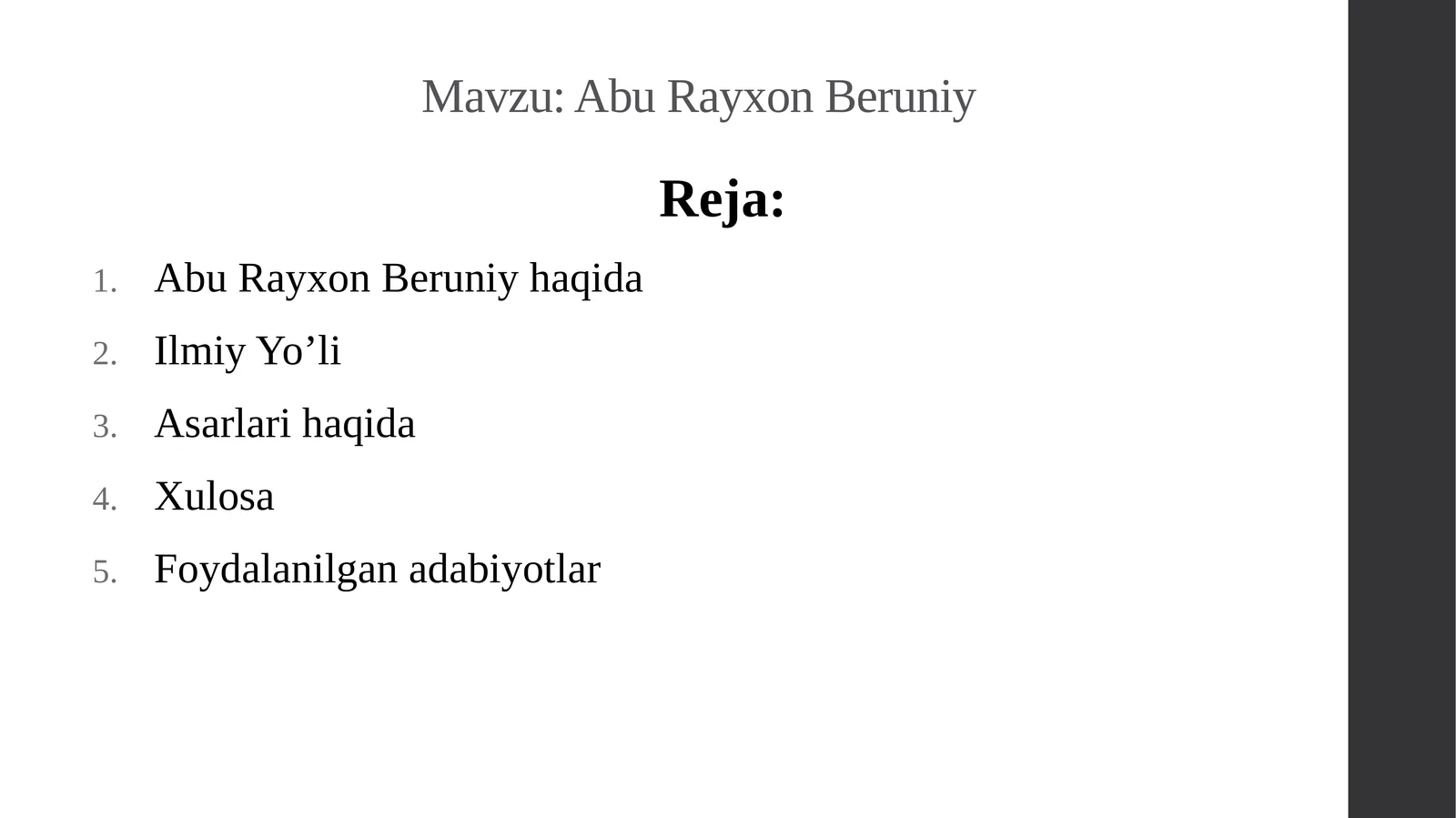 Abu Rayxon Beruniy 1