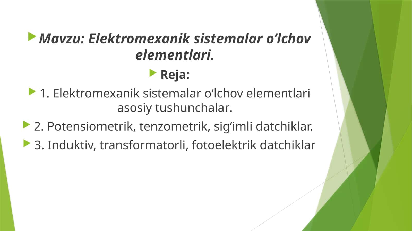 Elektromexaniksistemalaro' lchovelementlari 1