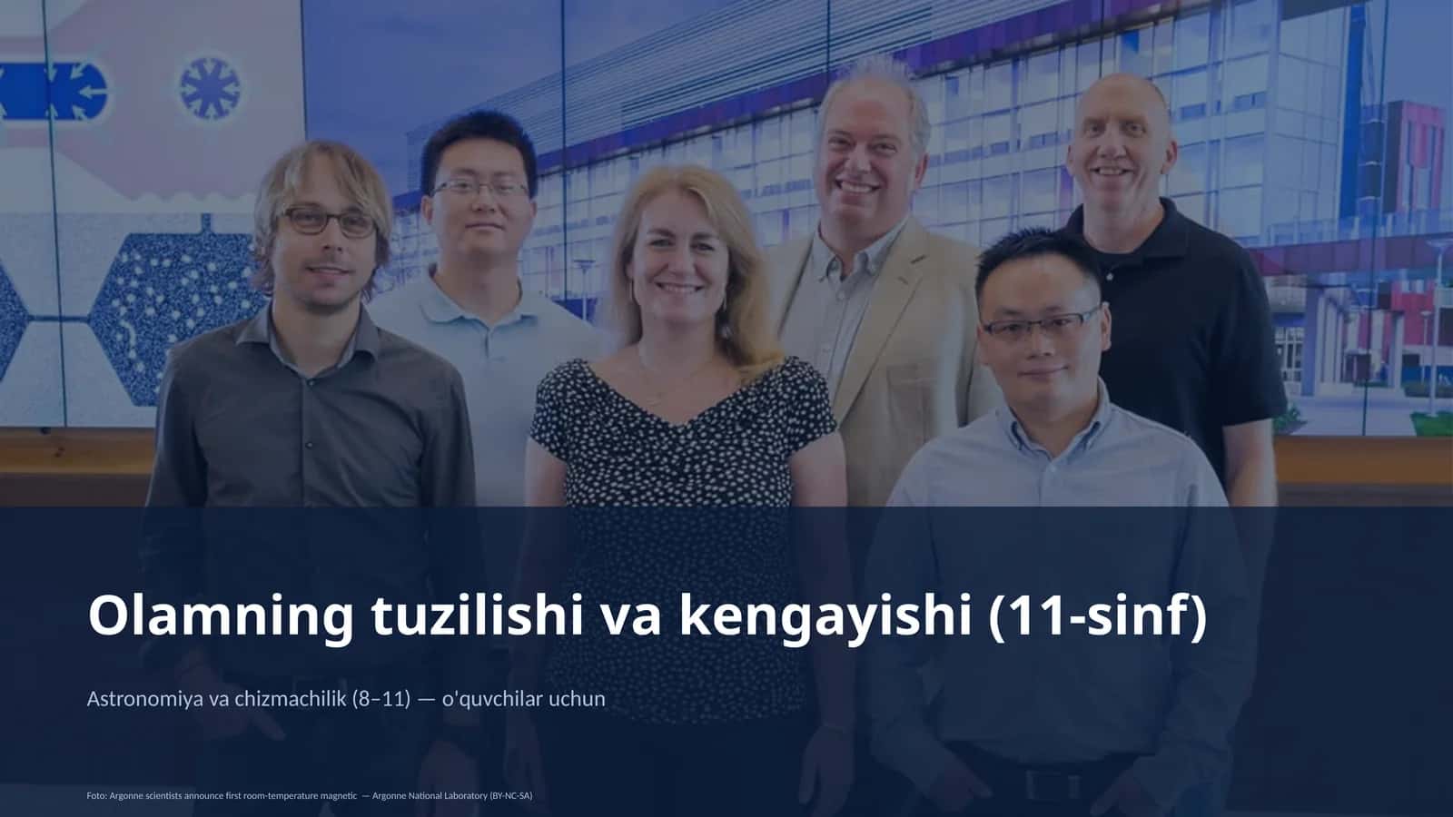 Olamning tuzilishi va kengayishi (11-sinf) 1
