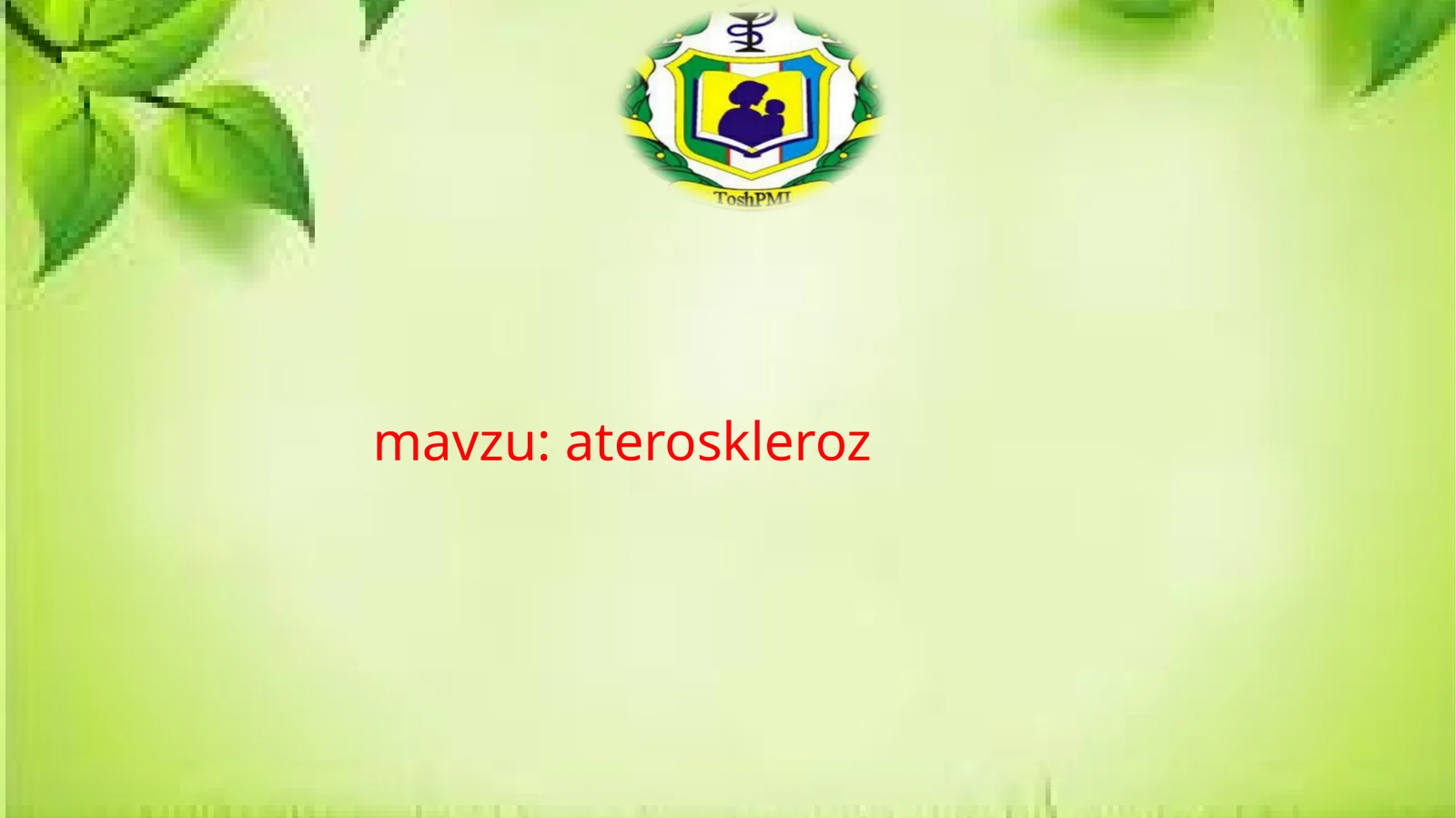 Ateroskleroz 1