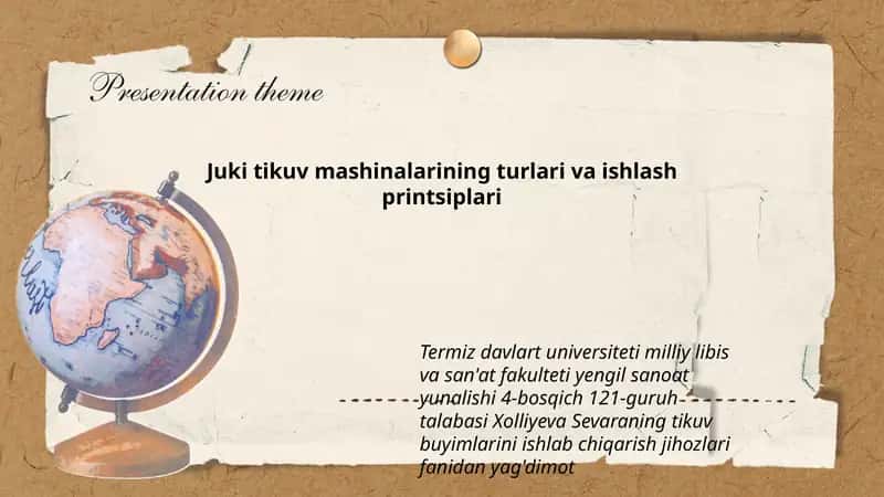 Tikuv mashinalarining turlari va ishlash printsiplari 1
