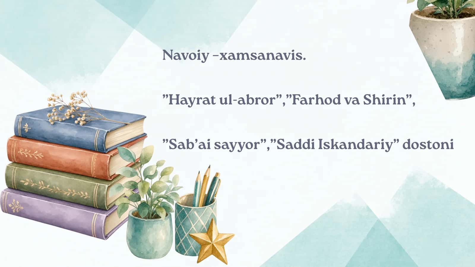 Navoiy-Xamsanavis 1