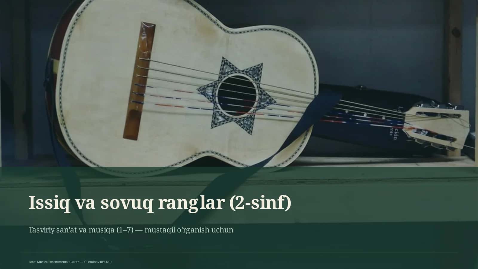 Musiqa vositasining nazorati 1