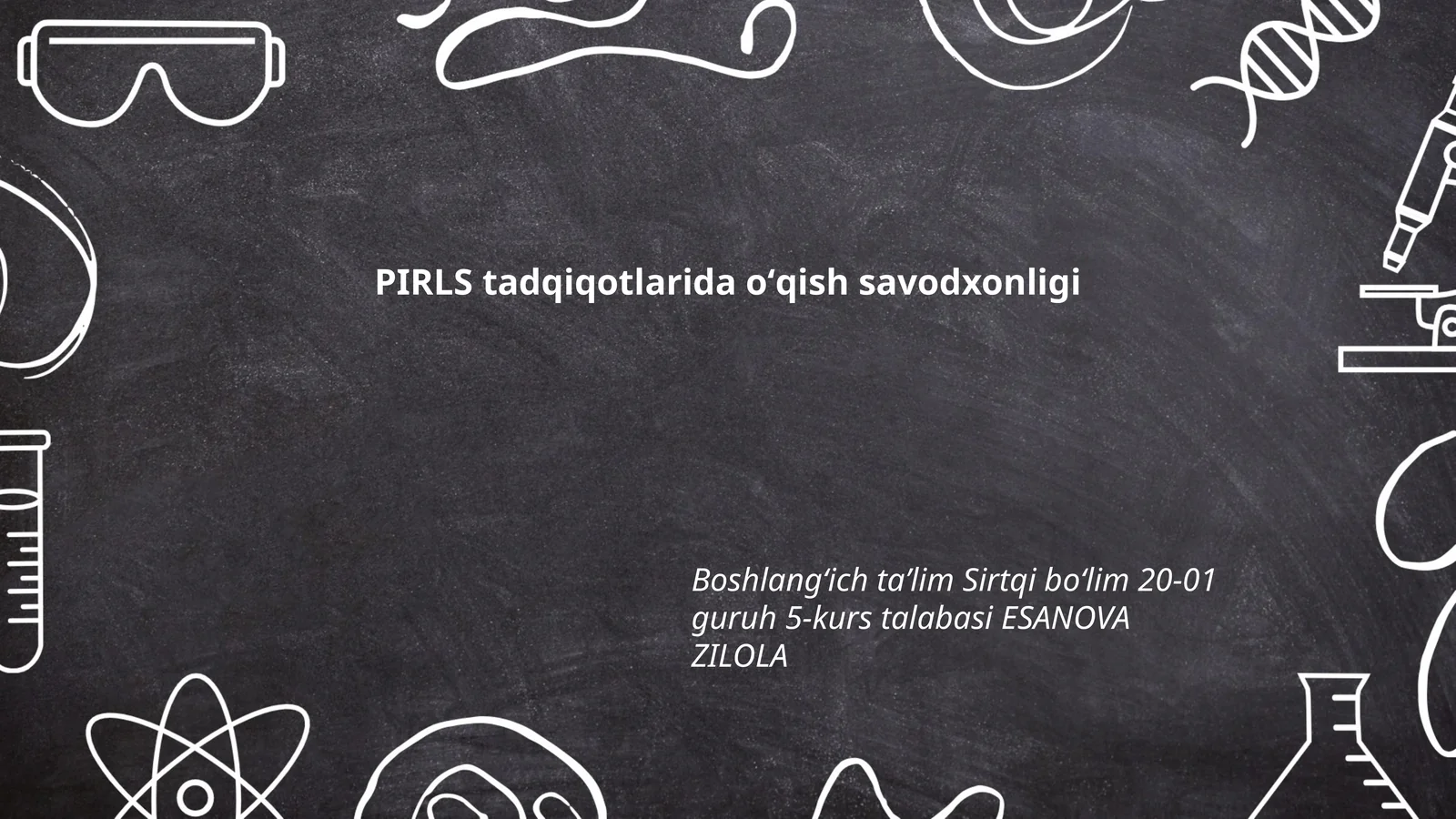 O'qish Savodxonligi va uning ahamiyati 1