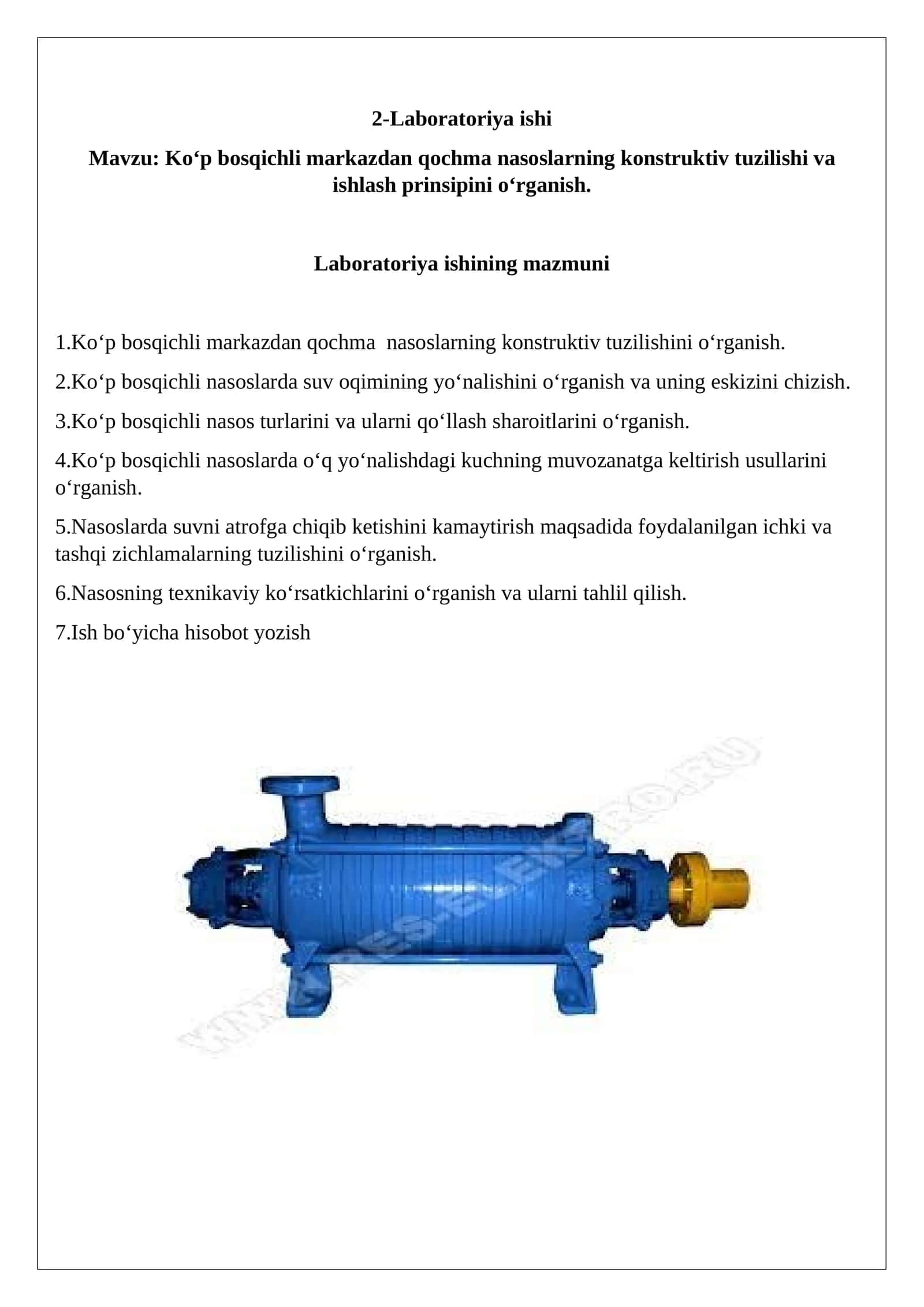 Laboratoriya ishi 1