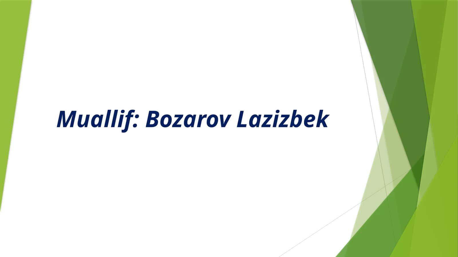 Oʻzbektilining imlo qoidalari 1
