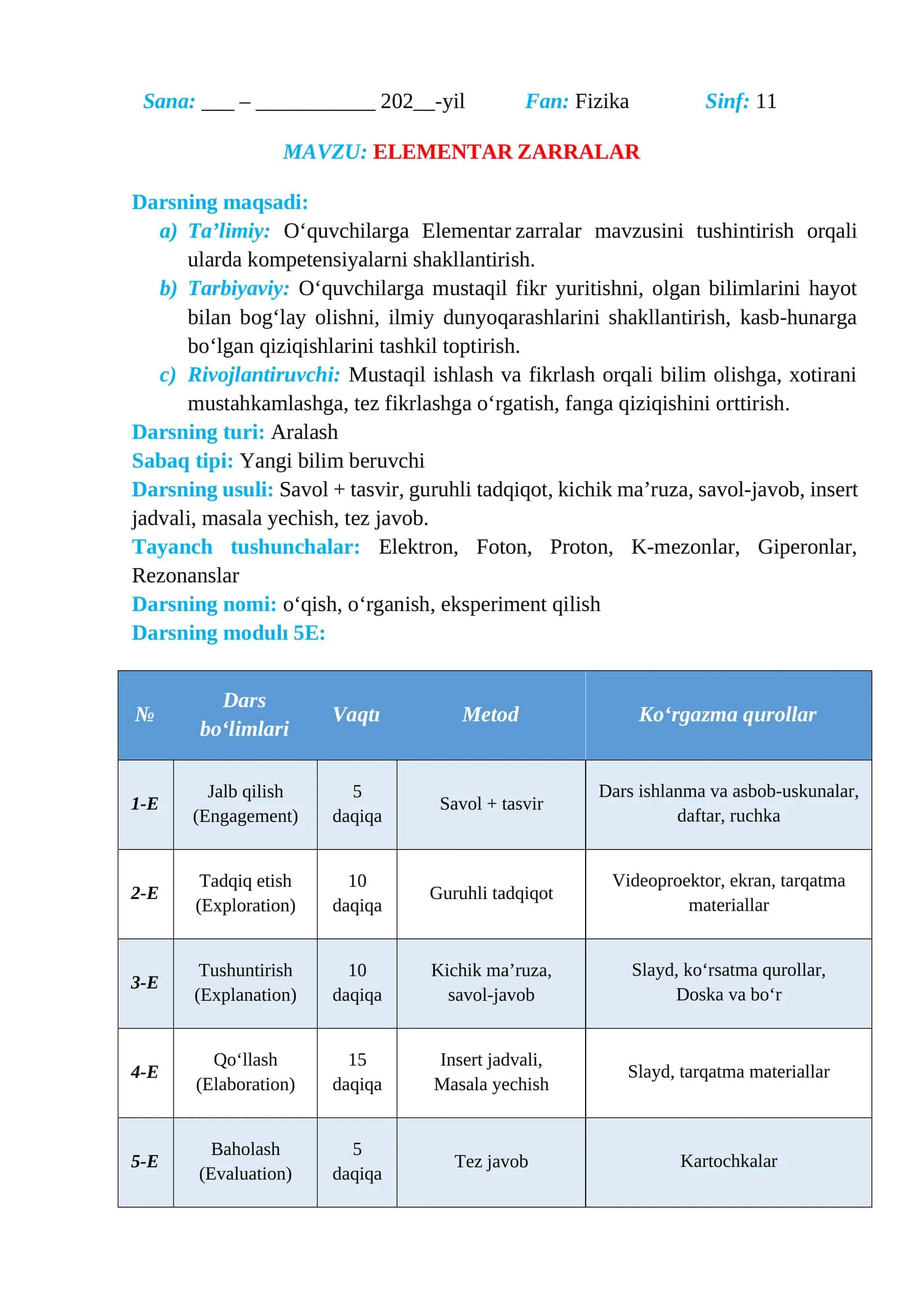 Elementar zarralar_5E 1