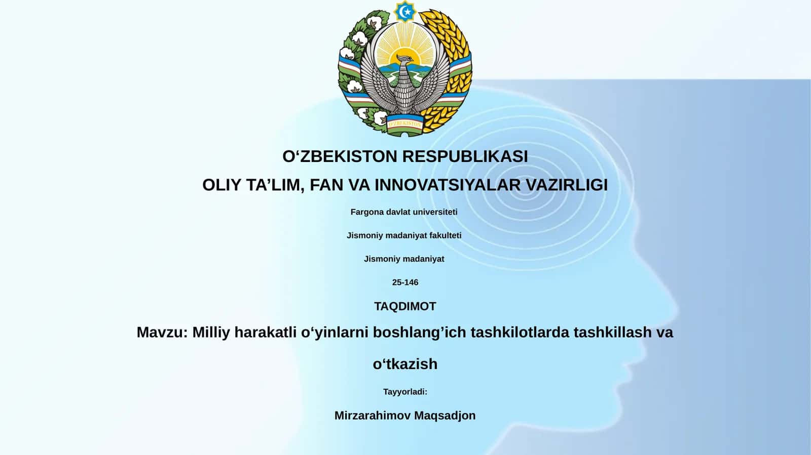 Milliy harakatli o‘yinlarni boshlang’ich tashkilotlarda tashkillash va o‘tkazish 1