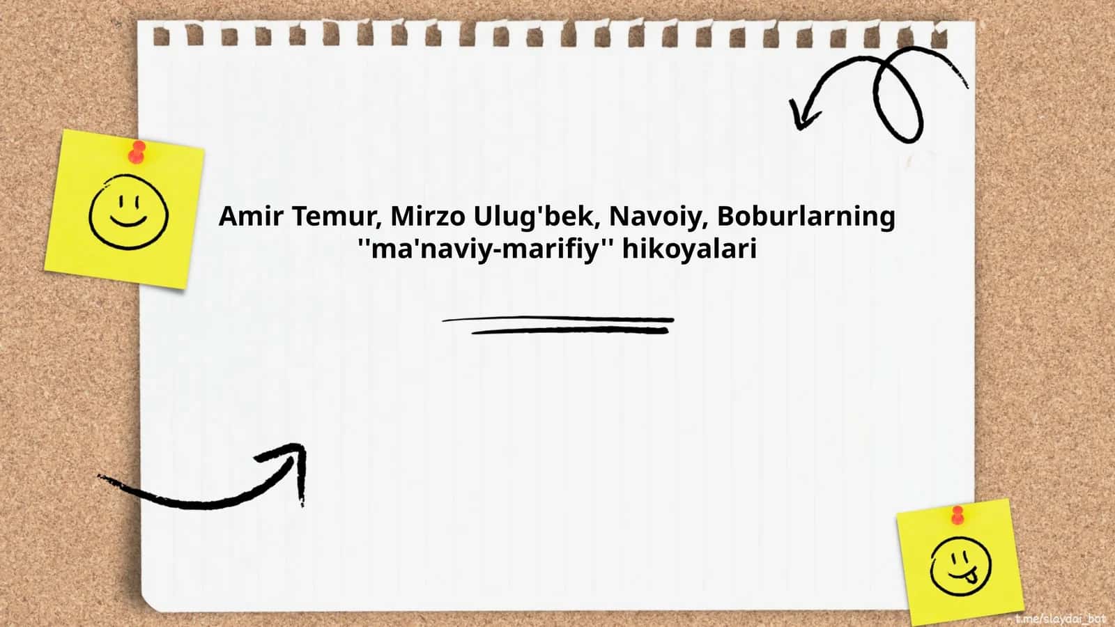 Amir Temur, Mirzo Ulug'bek, Navoiy, Boburlarning ''ma'naviy-marifiy'' hikoyalari 1