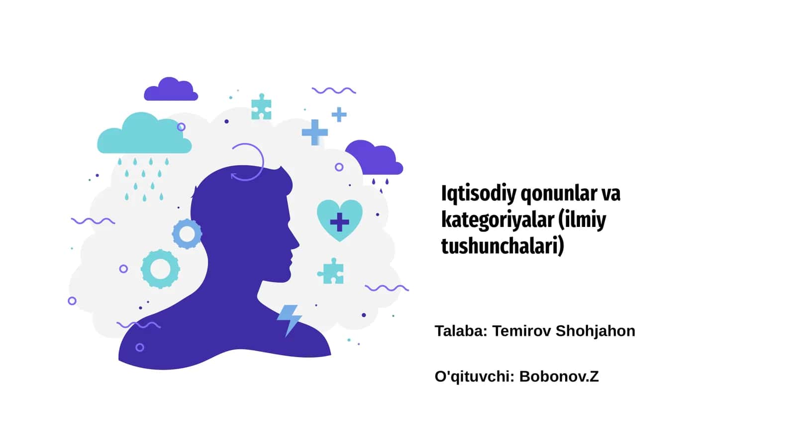 Iqtisodiy qonunlar va kategoriyalar (ilmiy tushunchalari) 1
