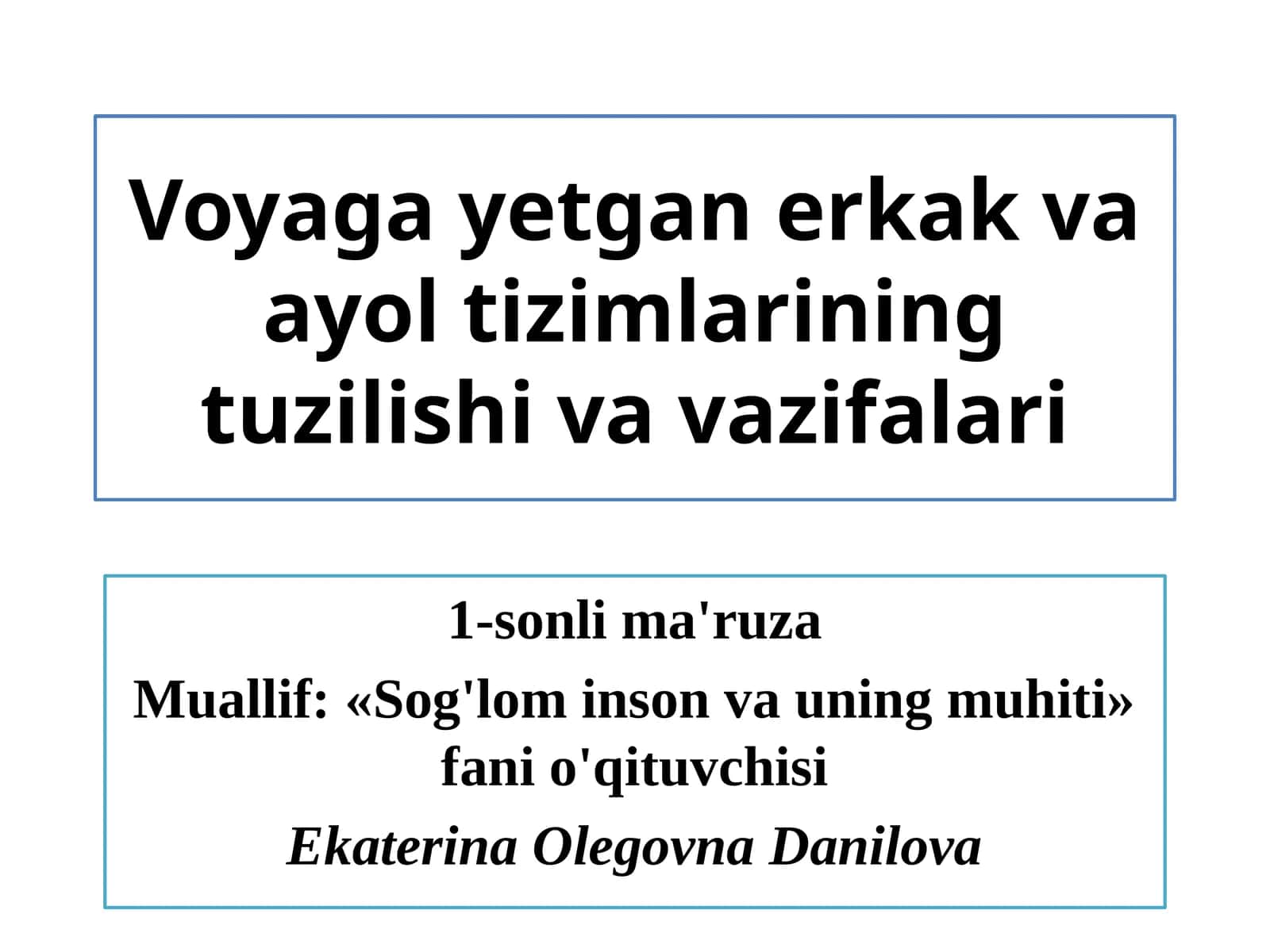 Kattalar organizmi a'zolar tizimi tuzilishi va funksiyalari 1