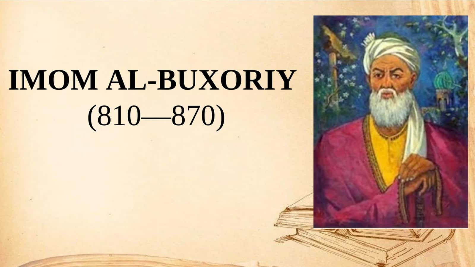 IMOM AL-BUXORIY 1