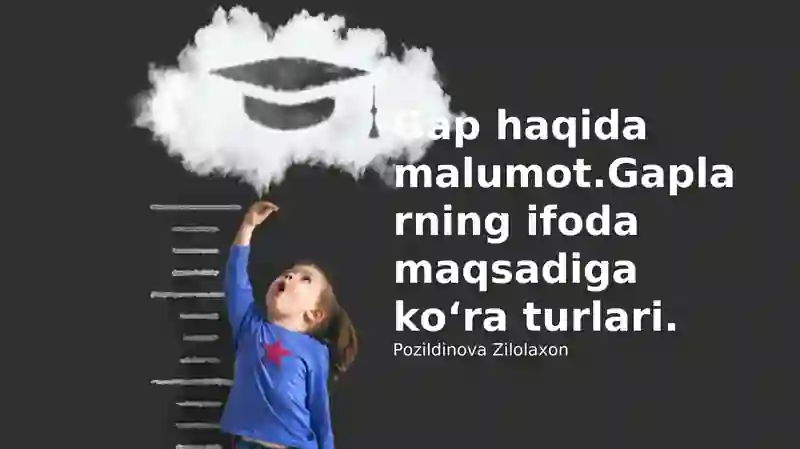 Gap haqida malumot