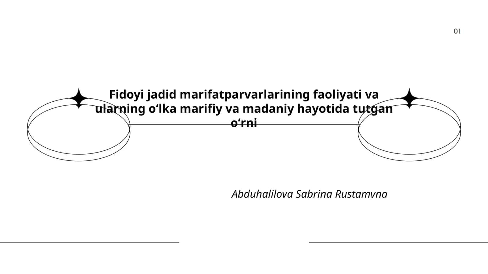 Fidoyi jadid marifatparvarlarining ta’lim sohasidagi islohotlari 1