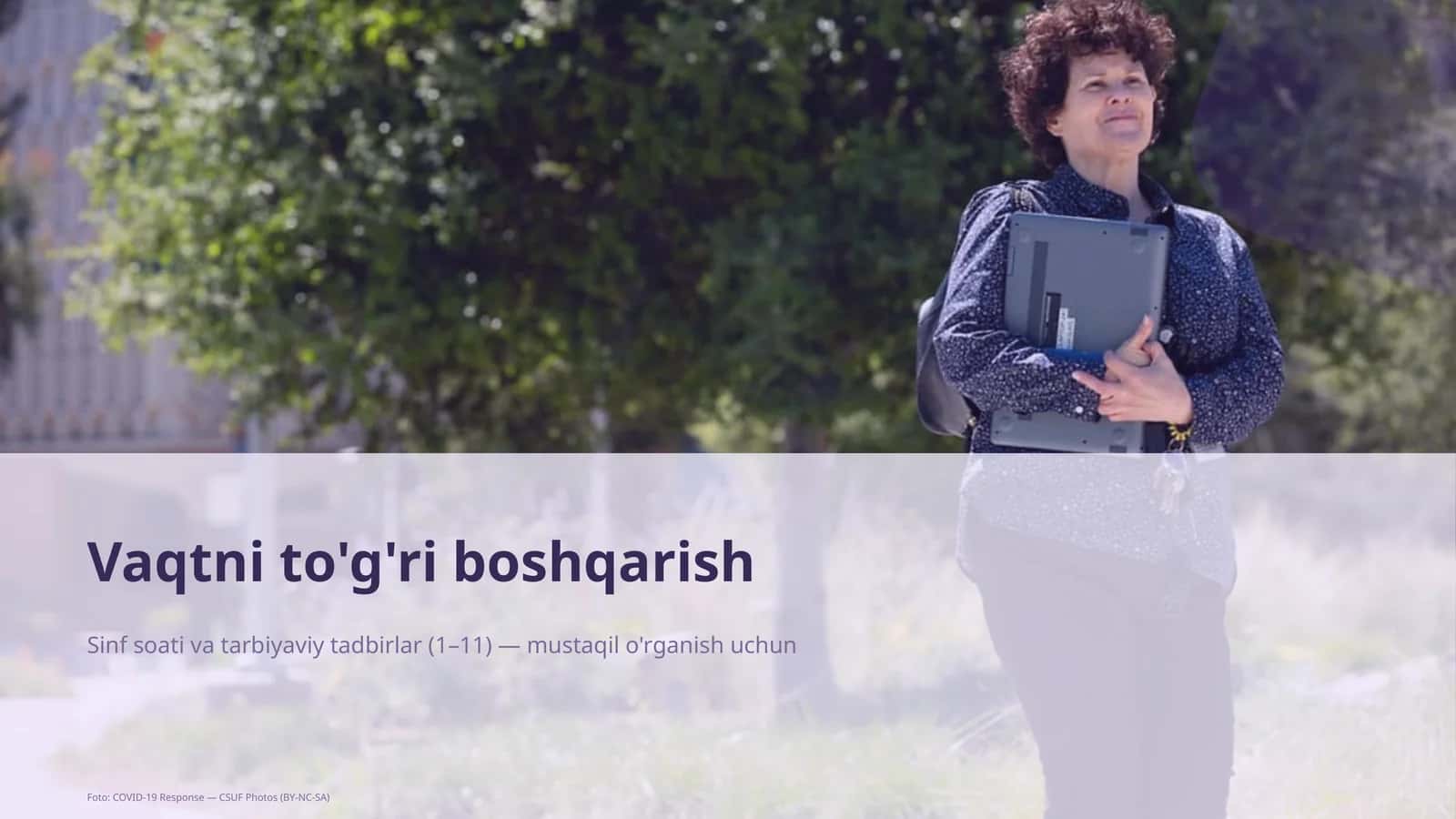 Vaqtni to'g'ri boshqarish 1