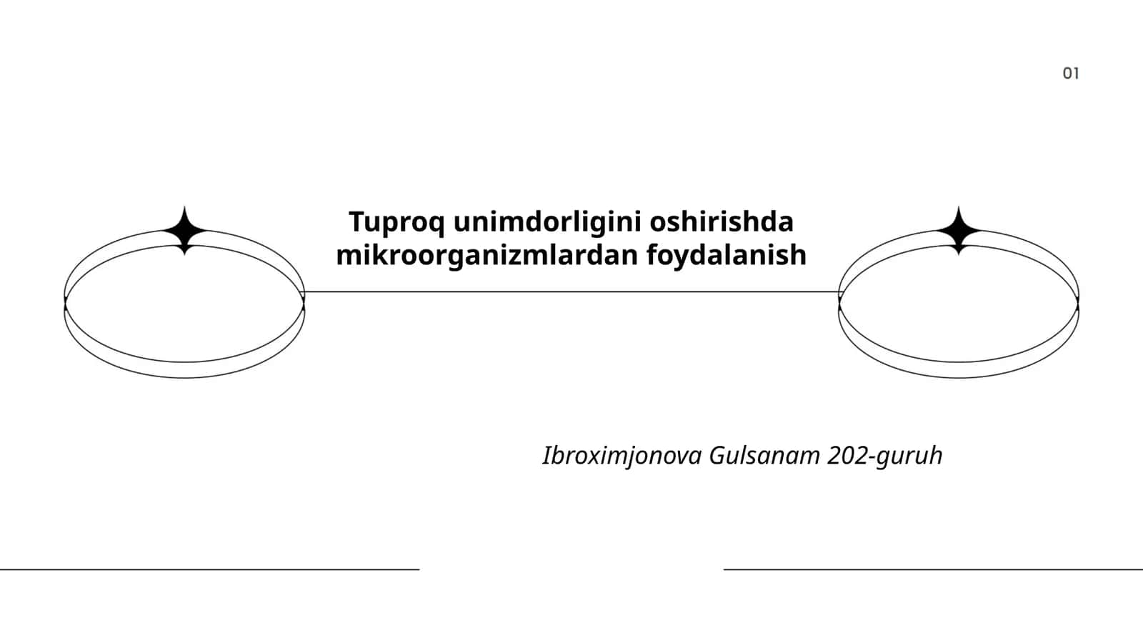 Tuproq unimdorligini oshirishda mikroorganizmlardan foydalanish 1