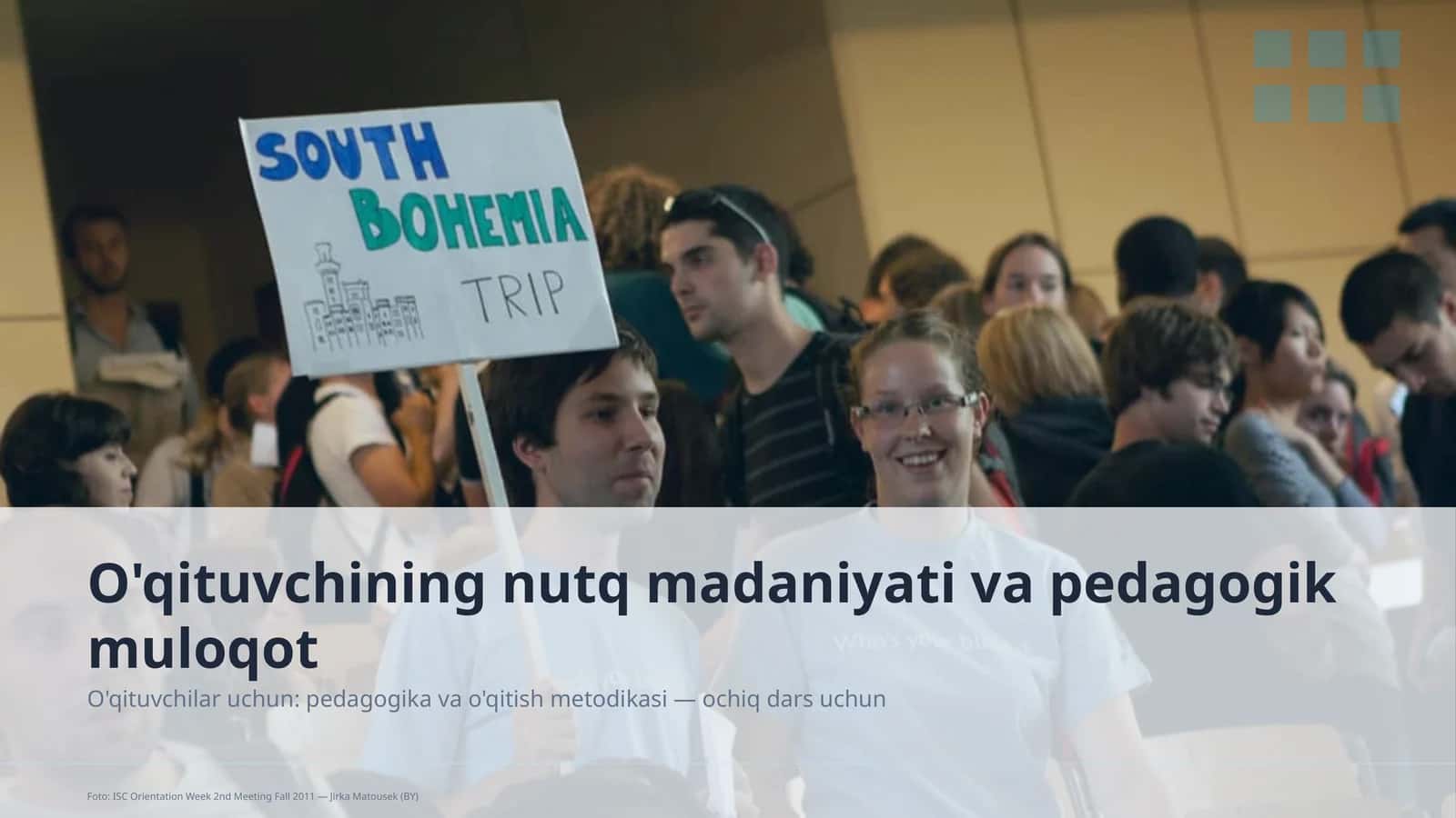 O'qituvchining nutq madaniyati va pedagogik muloqot 1