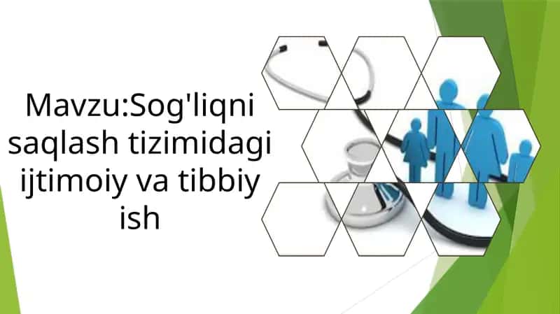 Sog'liqni saqlash tizimi 1